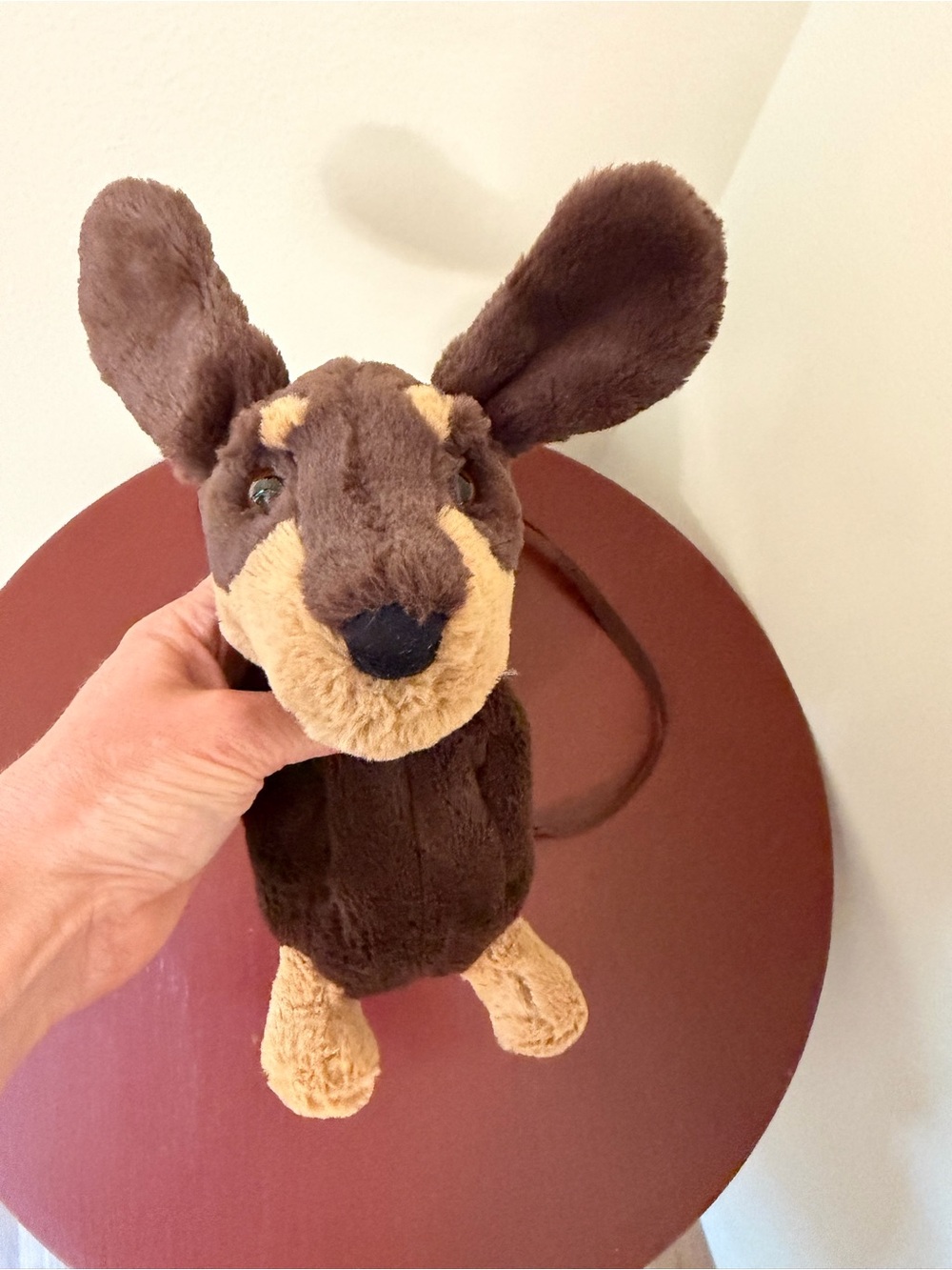 Jellycat Otto Sausage Dog Purse - Picture 4 of 11